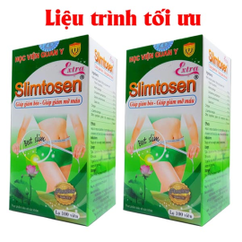 Combo 2 hộp slimtosen extra + Tặng 1 hộp trà