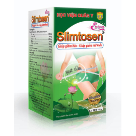 Combo 5 hộp slimtosen extra + Tặng 3 hộp trà